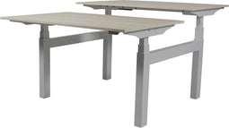 Zit Sta Bureau (2pp) - Elek 160x80/80 Havana Kersen - alu frame