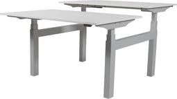 Zit Sta Bureau (2pp) - Elek 160x80/80 krijtwit - al frame