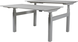 Zit Sta Bureau (2pp) - Elek 180x80/80 grijs - alu frame