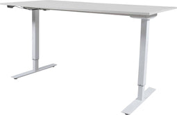 Zit Sta Bureau - Elek 140x80 lindberg eik -zwart frame