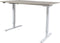Zit Sta Bureau - Lectro Elek 140x80 Havana Kersen -wit frame
