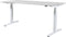 Zit Sta Bureau - Plus Elek 180x80 krijtwit - alu frame