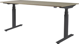 Zit Sta Bureau - Plus Elek 180x80 robson - zwart frame