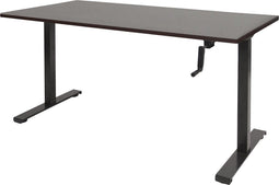 Zit Sta bureau - Slinger 180x90 logan - zwart frame