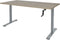 Zit Sta bureau - Slinger 180x90 robson - alu frame