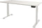 Zit Sta Bureau - T-poot Elek 180x90 krijtwit -wit frame