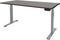Zit Sta Bureau - T-poot Elek 180x90 logan -alu frame