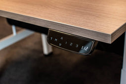 Zit Sta Bureau - T-poot Elek 180x90 logan -zwart frame