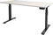 Zit Sta Bureau - T-poot Elek 180x90 robson -alu frame