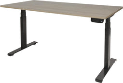 Zit Sta Bureau - T-poot Elek 180x90 robson -zwart frame