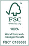 Triangle Kersenhouten Keukentangen - Click-Clack Mechanisme - FSC Gecertificeerd