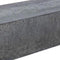 Zitelement Antraciet 200 x 60 x 40 cm