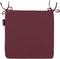Zitje universeel 40x40x5 met rits Panama bordeaux