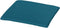Zitje universeel 40x40x5 met rits Panama sea blue