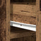 vidaXL - Hoge - kast - in - oud - hout - 40x41x135 - cm