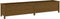 vidaXL - Plantenbak - verhoogd - 199,5x40x39 - cm - massief - grenen - honingbruin