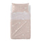 Happy Friday Sheet set 2 pieces Little star pink 120x180 cm (Cot bed) Pink