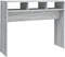 vidaXL - Wandtafel - 105x30x80 - cm - bewerkt - hout - grijs - sonoma - eikenkleurig