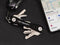 KeySmart iPro - Slimme sleutelhouder - Apple Zoek Mijn-integratie - Zwart