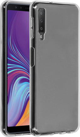 Accezz Samsung Galaxy A7 (2018) - Back Cover - Flexibel siliconen - Transparant