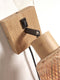 GOOD&MOJO Wandlamp Java - Bamboe Zwart/Naturel - Ø15cm - Binnen Modern