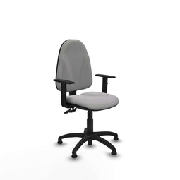Piqueras y Crespo B1D01RT - Bureaustoel - Hoogteverstelbaar met armleuning - Lichtgrijs