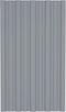 vidaXL - Dakpanelen - 36 - st - 80x45 - cm - gegalvaniseerd - staal - zilverkleurig