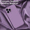 Lunso - Geschikt voor iPhone 15 Pro Max - Hoesje Flexibel silicone Backcover - Paars