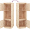 vidaXL - Hoge - kast - 38x35x117 - cm - massief - grenenhout