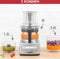 Magimix CS 4200 XL - Foodprocessor - 950 Watt - Mat Chroom