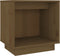 vidaXL - Nachtkastje - 40x30x40 - cm - massief - grenenhout - honingbruin