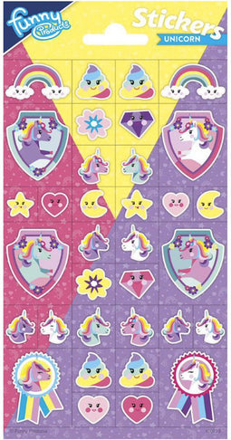 Stickervel Glitter - Eenhoorn