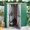 vidaXL - Tuinschuur - 180,5x97x209,5 - cm - gegalvaniseerd - staal - groen