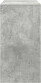 vidaXL - Bureau - Beton - Grijs - 80x40x76 - cm - Geengineerd - Hout