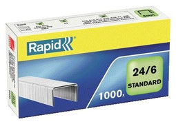 Rapid - Nieten 24/6 gegalvaniseerd standaard 1000st | 20 stuks