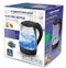 Esperanza EKK011K - Waterkoker 1,7L - 2200W - Grijs zwart