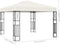 vidaXL - Prieel - 3x3 - m - stof - crème