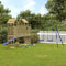 vidaXL - Speelhuis - geïmpregneerd - grenenhout