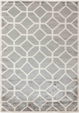 Cosmou Nouveau Vloerkleed - 250x350 - Rechthoek - Laagpolig Tapijt - Modern - Beige, Grijs