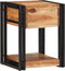 vidaXL - Nachtkastje - 40x35x50 - cm - Massief - Acaciahout