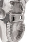 vidaXL - Muurbevestigde - Stierenkop - Zilver - 49x10x36 - cm - Aluminium