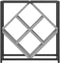 vidaXL - wijnrek - Grijs - Sonoma - 51x18x52,5 - cm - Houtmateriaal