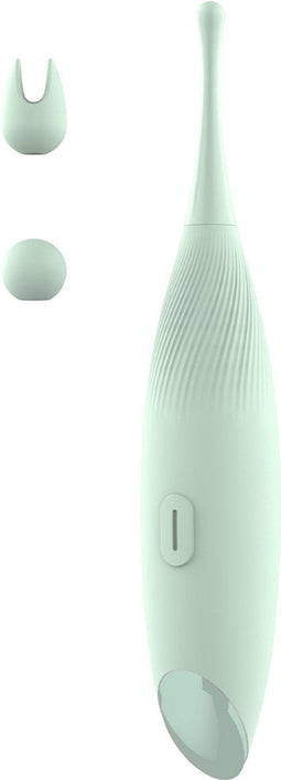 Glam - Pinpoint vibrator met opzetstukjes