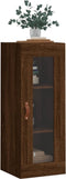 vidaXL - Hangkast - 34,5x34x90 - cm - bruin - eikenkleur