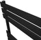 Platte Paneel Handdoekradiator - 1200mm x 450mm - 1892 BTU - Zwart