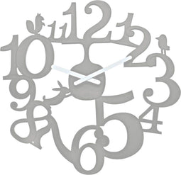 Koziol - Pi:P - Wandklok - Petrol