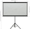 vidaXL - Projectiescherm - met - statief - 16:9 - 100''