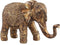 PTMD Sergio goudkleurig decoratie beeld polyresin olifant - 36x12x23