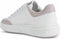 GEOX D DALYLA - Lage sneakers - Tennisstijl - wit/roze - Maat 38
