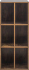 Lp platen opbergkast - opbergen lp vinyl platen - boekenkast - bruin